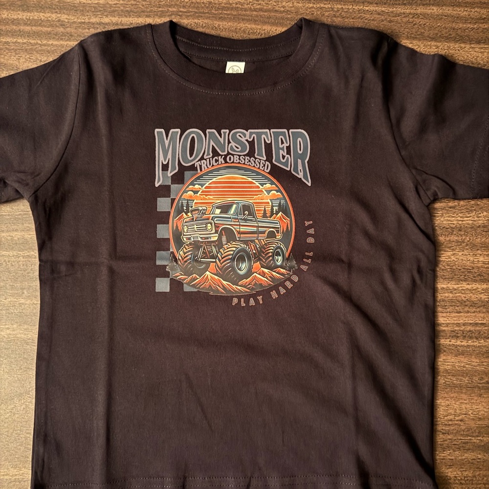 4T Boys Monster Truck Tee
